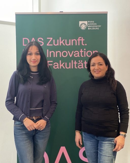 Cansu Demir und Zahra Dabiri sind auf dem Bild zu sehen.