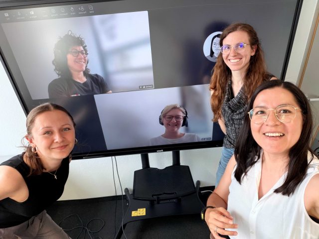 Kick Off für das Projekt SUSAI mit Glenda Hannibal, Alice Chumova und Linda Schmidt